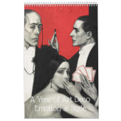 Calendrier Une année d'émotion et de style Art Déco | Mode de (Protection)