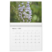 Calendrier une année des fleurs (Feb 2026)