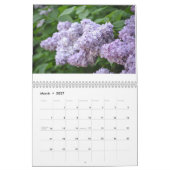 Calendrier une année des fleurs (Mar 2027)