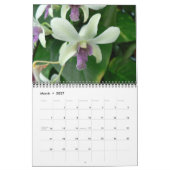 Calendrier Une année des fleurs (Mar 2027)