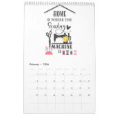 Calendrier Une année d'inspiration à coudre (Feb 2026)