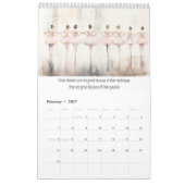 Calendrier Une année d'inspiration ballet (Feb 2027)
