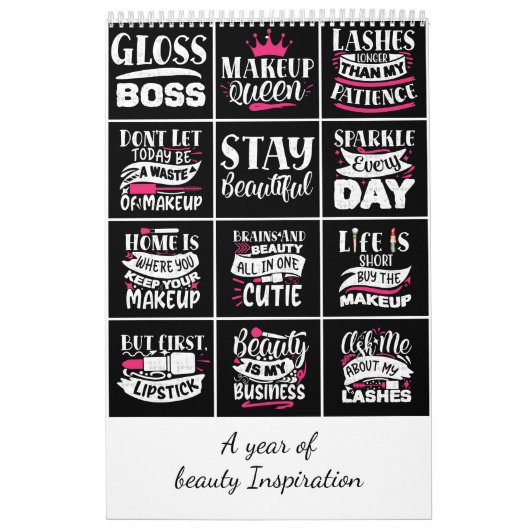 Calendrier Une année d'inspiration beauté (Protection)