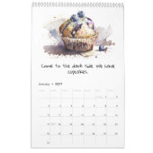 Calendrier Une année d'inspiration boulangère (Jan 2027)