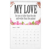 Calendrier Une année d'inspiration parentale (Mar 2027)