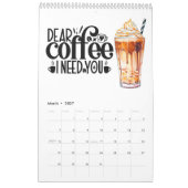 Calendrier Une année d'inspiration pour le café (Mar 2027)