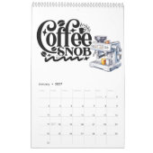 Calendrier Une année d'inspiration pour le café (Jan 2027)