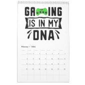 Calendrier Une année d'inspiration pour les joueurs (Feb 2026)