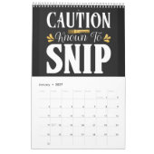 Calendrier Une année d'inspiration styliste cheveux (Jan 2027)