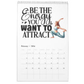 Calendrier Une année d'inspiration yoga (Feb 2026)