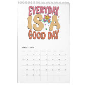 Calendrier Une année d'inspirations colorées (Mar 2026)