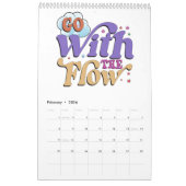 Calendrier Une année d'inspirations colorées (Feb 2026)