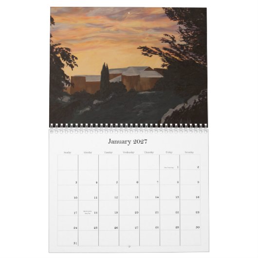 Calendrier Une année en Provence 2013 (Jan 2027)