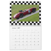 Calendrier Une année Vintage (Jan 2027)