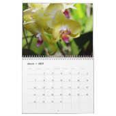Calendrier Une émeute des orchidées (Mar 2027)