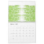 Calendrier Une femme portant un pull gris et des lunettes est (Feb 2027)