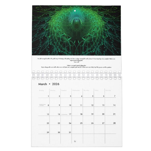 Calendrier Une multitude d'anges (Mar 2026)