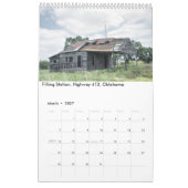 Calendrier Une page 12 mois Calendrier, choses anciennes et a (Mar 2027)