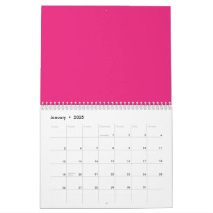 Calendrier Une rose rouge avec des pétales vibrants entourés