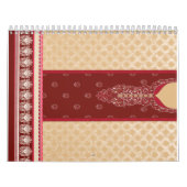 Calendrier Une superbe robe mariage indienne ornée d'exqui (Protection)