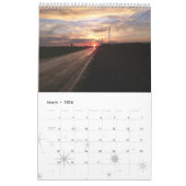 Calendrier Une vue de la région de lacs finger (Mar 2026)