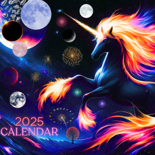 Calendrier Unicorn 2025