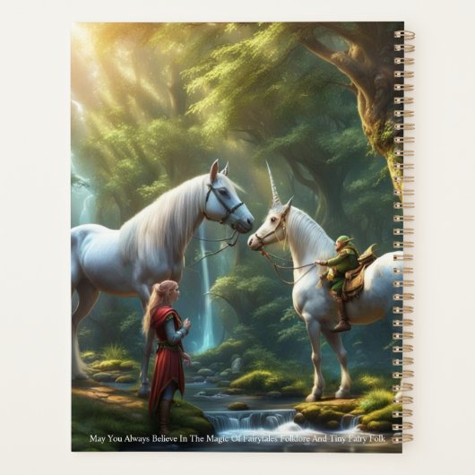 Calendrier Unicorne (Dos)