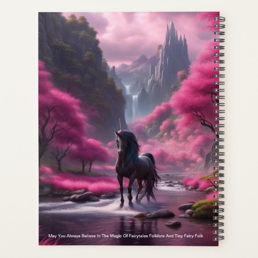 Calendrier Unicorne (Dos)