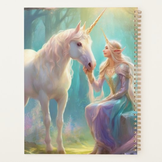 Calendrier Unicorne (Dos)