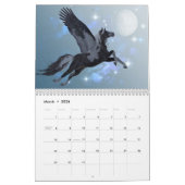 Calendrier Unicornes et Pegasus (Mar 2026)