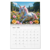 Calendrier Unicornes étonnantes (Mar 2026)