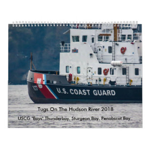 Calendrier USCG "aboie" sur le fleuve Hudson 2018