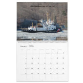 Calendrier USCG "aboie" sur le fleuve Hudson 2018 (Jan 2026)