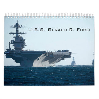 Calendrier USS Gerald R. Ford