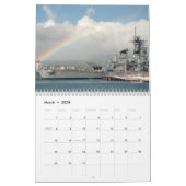 Calendrier USS Missouri (Mar 2026)