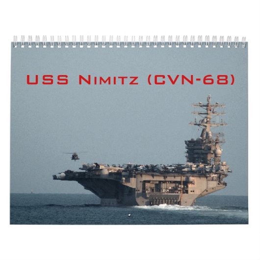 Calendrier USS Nimitz (Protection)