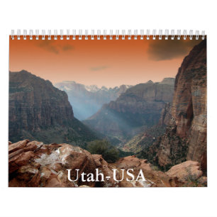Calendrier Utah-USA