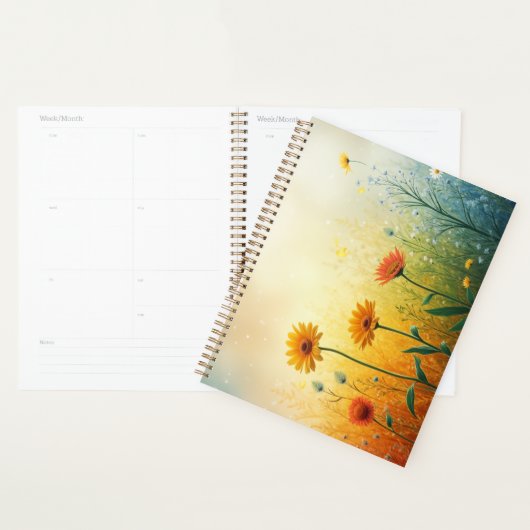 Calendrier utile avec planificateurs quotidiens (Devant avec enveloppe)