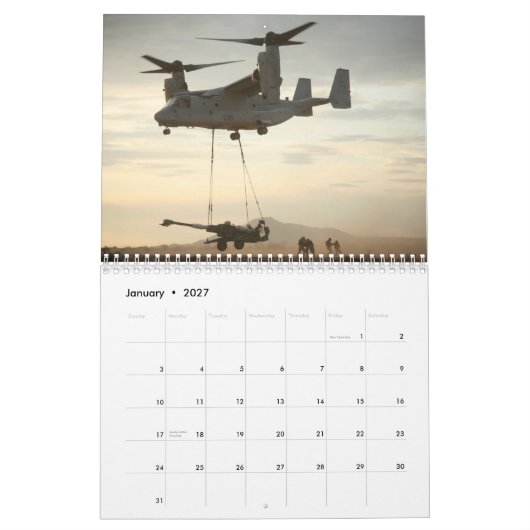 Calendrier V-22 balbuzard 2012 (Jan 2027)