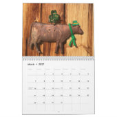 Calendrier Vache : Un an dans la vie d'une canne de temps à l (Mar 2027)