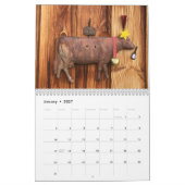 Calendrier Vache : Un an dans la vie d'une canne de temps à l (Jan 2027)