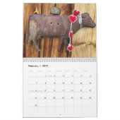 Calendrier Vache : Un an dans la vie d'une canne de temps à l (Feb 2027)