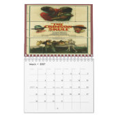 Calendrier "Vache vintage gallons " (Mar 2027)