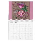 Calendrier "Vache vintage gallons " (Jan 2026)