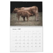 Calendrier Vaches 2027 (Jan 2027)