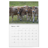 Calendrier Vaches 2027 (Feb 2027)