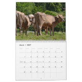 Calendrier Vaches 2027 (Mar 2027)
