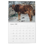 Calendrier Vaches 2027 (Jan 2027)