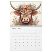 Calendrier Vaches et calanques des Hautes-Terres (Jan 2027)