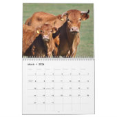 Calendrier Vaches, veaux et taureaux 2016 (Mar 2026)